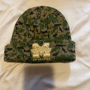 Nipsey huddles Crenshaw beanie